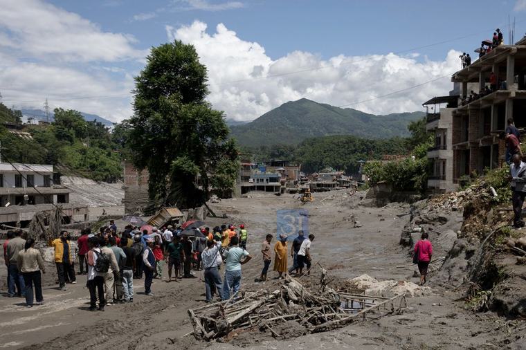 भोटेकोशी बाढी : नवलपुरमा भेटिएका शवको सङ्ख्या १५४ पुग्यो
