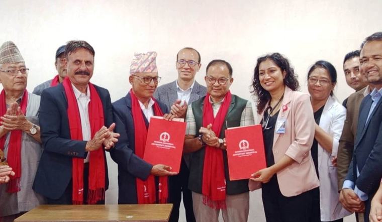 शिर मेमोरियल अस्पताललाई बहिरङ्ग सेवा भवन हस्तान्तरण