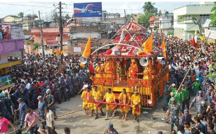 Krishna Janmashtami Celebrated Across Nepal with Chariot Processions