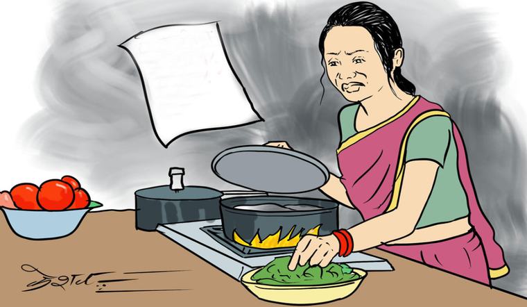 बाढीको असर भान्सामा