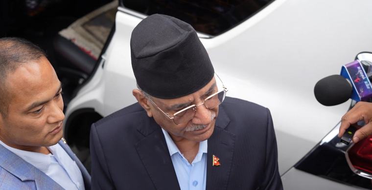 प्रधानमन्त्रीले संसदमा गलत बोले: प्रचण्ड
