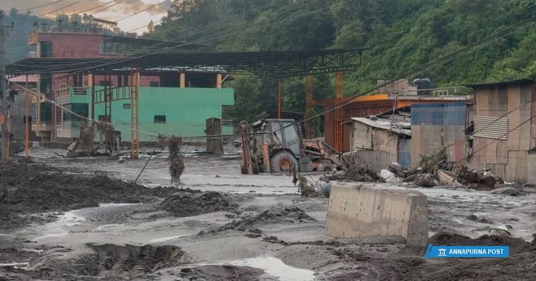 पुनः बाढी आउन सक्ने सूचनापछि धादिङ प्रशासन उच्च सतर्कतामा