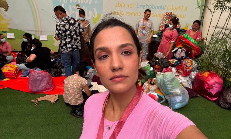प्रियंकाले बाढीपीडितको लागि जुटाइन् राहत सामग्री, आवश्यक ठाउँमा पुर्याउने तयारी