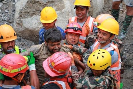 Rescue of Nepal hydropower workers ‘triumph for humans and humanity’, tunnelling expert says