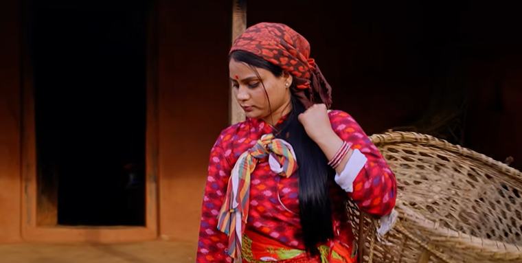 विष्णु माझीको तीज गीत 'घरबार'को भिडिओ सार्वजनिक