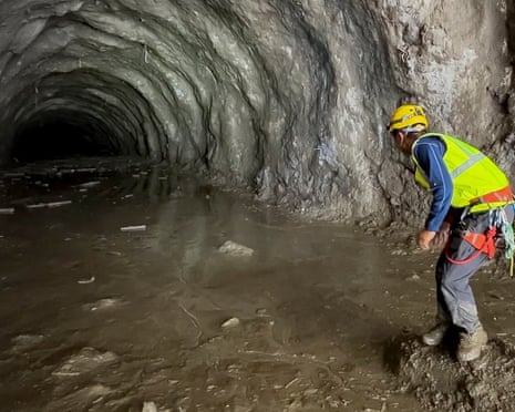 Nepal-Tibet floods: rescuers race to reach 900 people believed trapped in hydropower tunnels