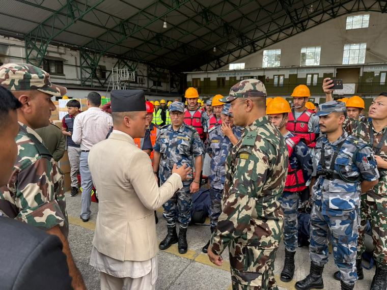 उद्धार तथा राहत कार्यमा खटिने सुरक्षाकर्मीको भत्ता तथा दैनिक खाजा खर्च बढाउने सरकारको निर्णय