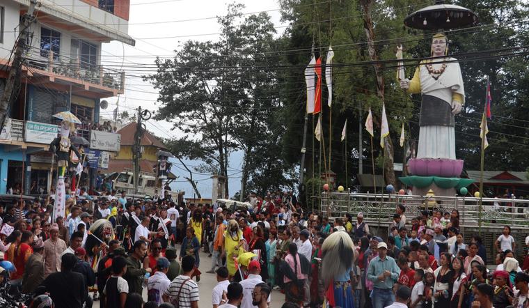 ताप्लेजुङमा सापारु प्रदर्शनसहित गाईजात्रा पर्व मनाइयो (फोटो फिचर)