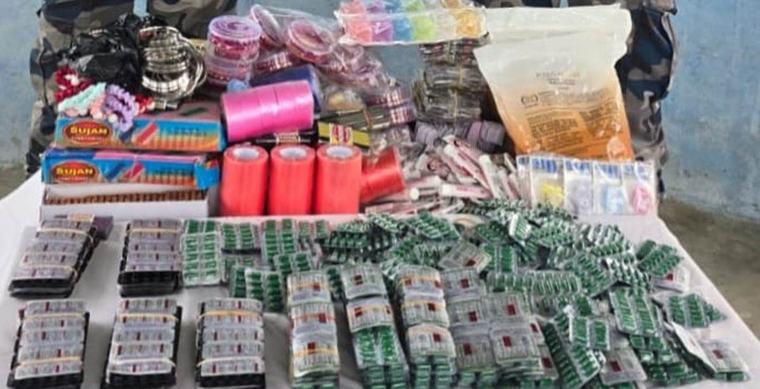 कस्मेटिक सामानको आवरणमा लागुऔषध तस्करी