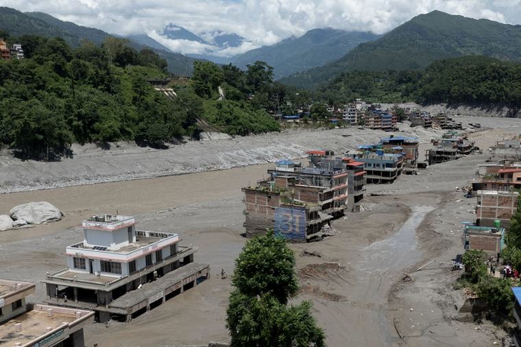 रसुवा बाढीमा बेपत्ता भएका ७६८ जनाको शव फेला