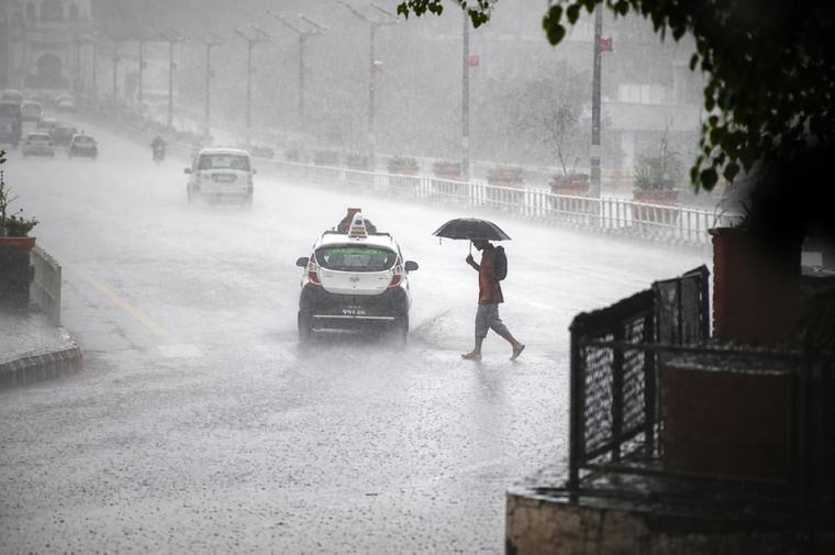 Heavy rain forecast in four provinces as monsoon unsettles Nepal