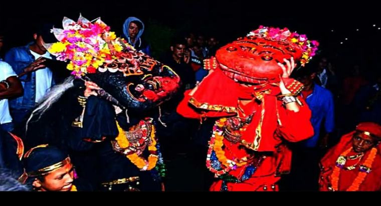 ऐतिहासिक सहर दोलखामा भैरवकुमारी जात्रा सुरु