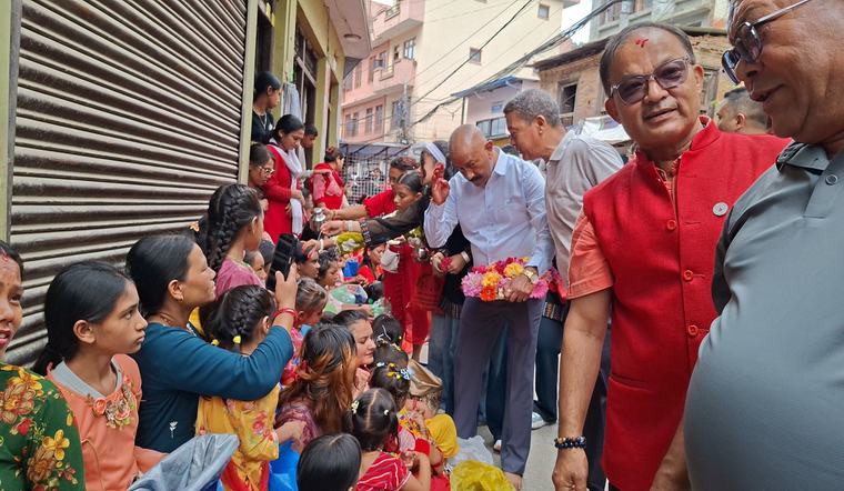 एक सय २४ वर्षदेखि ‘कन्याहरूको पूजा’