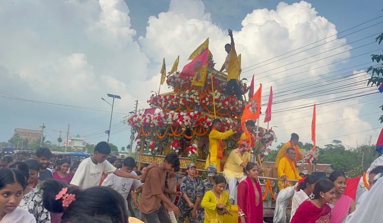 कृष्ण जन्माष्टमीमा सुनसरी भक्तिमय, विभिन्न स्थानमा रथयात्रा