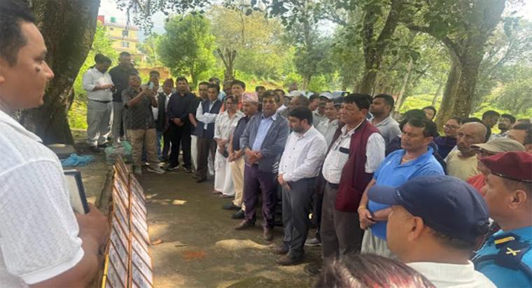 भोटेकोशी बाढी : पालुङ्टारका ३० जनाको सामूहिक श्रद्धाञ्जली सभा